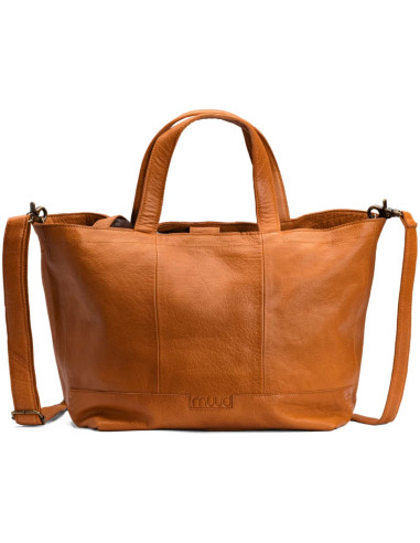 Mini shopper per maglieria e uncinetto Muud Hiba - Whisky
