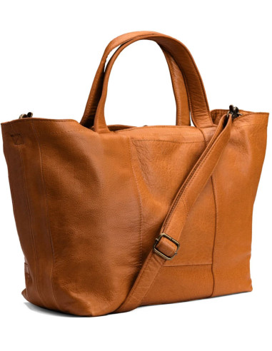 Mini shopper per maglieria e uncinetto Muud Hiba - Whisky