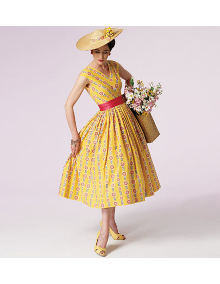 Modello di abito Vintage 1957 - Vogue 8789
