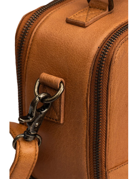 Borsa per maglieria e uncinetto Muud Lilly Crossbody - Whisky