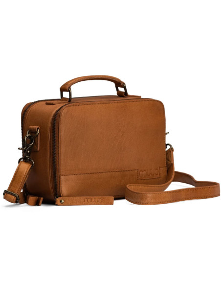 Borsa per maglieria e uncinetto Muud Lilly Crossbody - Whisky
