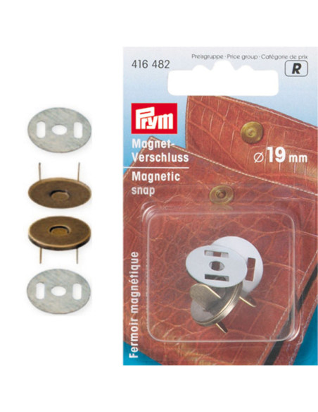 Chiusura magnetica da ribadire - Bronzo