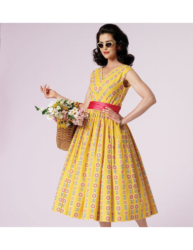 Modello di abito Vintage 1957 - Vogue 8789