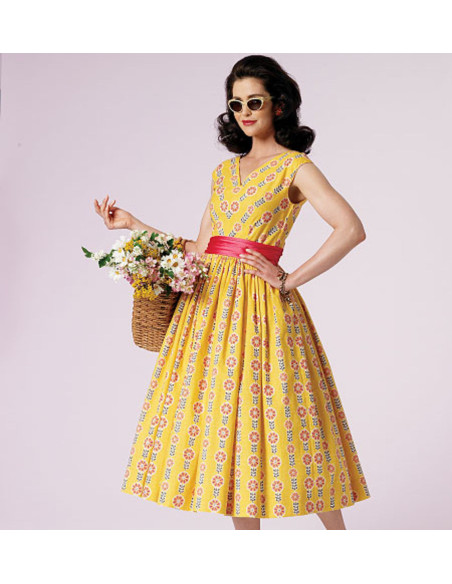 Modello di abito Vintage 1957 - Vogue 8789