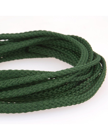 Anorak con cordoncino piatto - Verde bottiglia