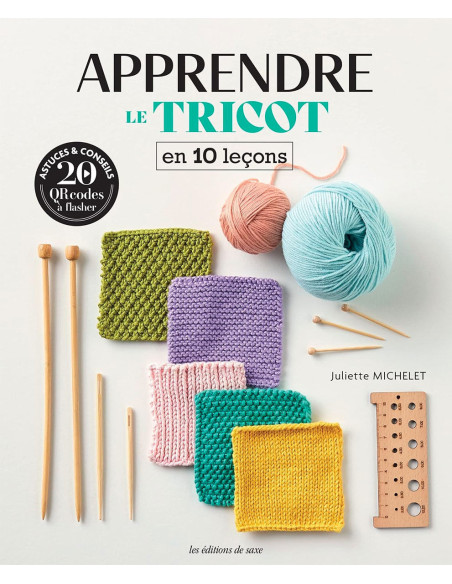 Libro imparare a lavorare a maglia in 10 lezioni