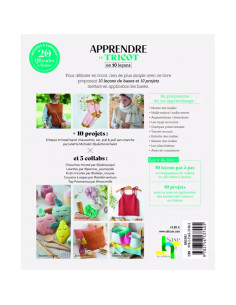Libro imparare a lavorare a maglia in 10 lezioni 2