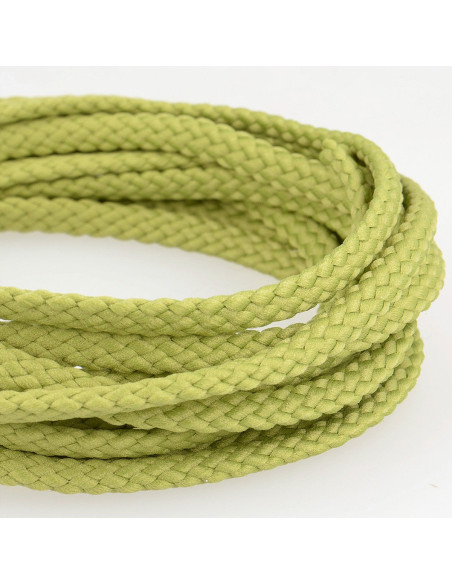 Anorak con cordoncino piatto - Verde mandorla