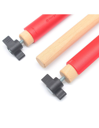 Aste con clip per telaio da ricamo 40 cm