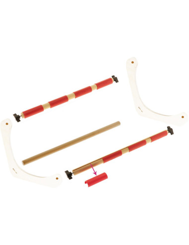 Aste con clip per telaio da ricamo 40 cm
