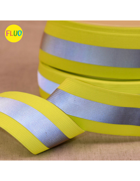 Elastico riflettente - Giallo fluorescente