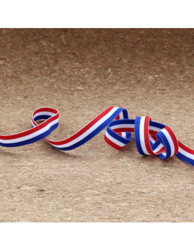 Elastico tricolore - 10 mm