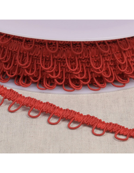 Galon occhiello elastico - Rosso