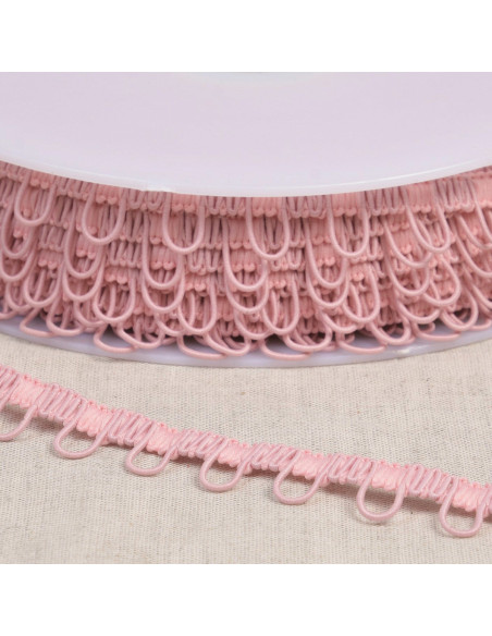Galon occhiello elastico - Rosa