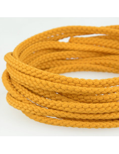Anorak con cordoncino piatto - Giallo oro