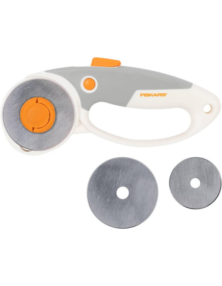 Taglierina rotante Fiskars 2 in 1 lame 45 mm e 60 mm