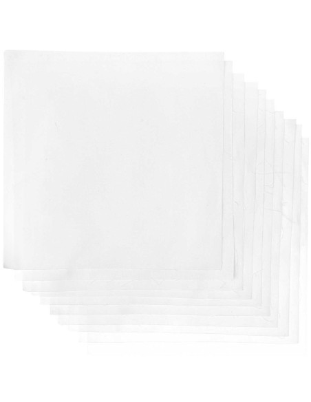 Set di 10 pezzi di tessuto speciale per ricamo - Bianco