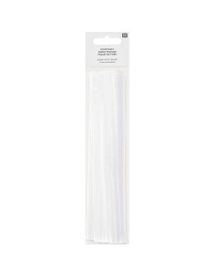 Set di 10 pezzi di tessuto speciale per ricamo - Bianco 2