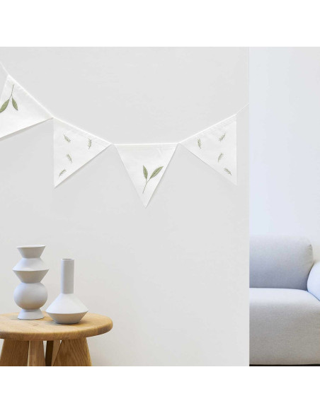 Set di 10 pezzi di tessuto speciale per ricamo - Bianco
