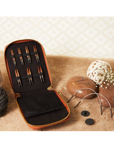 Set di ferri circolari mini KnitPro Ginger