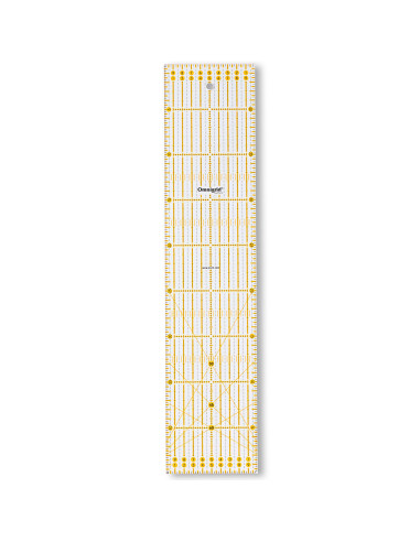 Righello patchwork Omnigrid angoli 10 x 45 cm