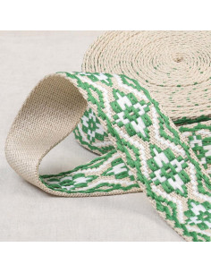 Cintura etnica - Verde brillante