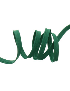 Cordoncino tutto tessuto 10 mm - Verde abete