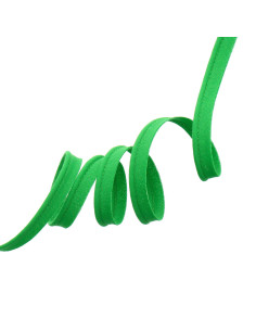Cordoncino tutto tessuto 10 mm - Verde brillante