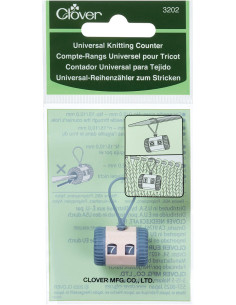 Contatore di giri universale per maglieria Clover