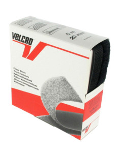 VELCRO® Brand da cucire nero 20 mm di larghezza scatola da 5 metri