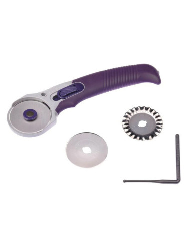 Kit taglierina circolare + 3 lame + braccio guida