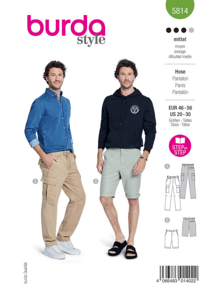 Modello di pantaloni - Burda 5814