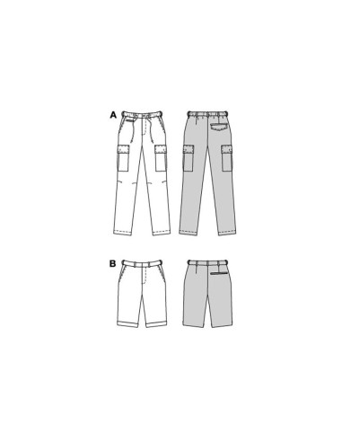 Modello di pantaloni - Burda 5814