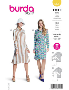 Modello di abito - Burda 5826