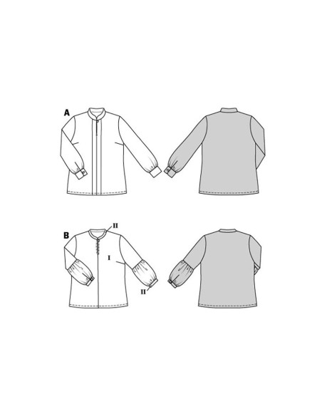 Modello di camicetta - Burda 5839