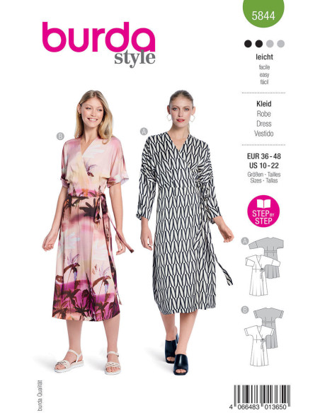Modello di abito - Burda 5844