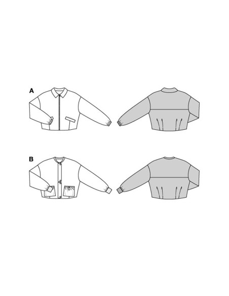 Modello di giacca - Burda 5846