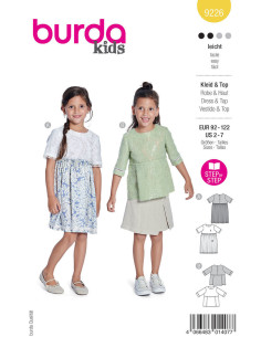 Modello di abito e top - Burda 9226