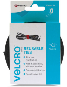 VELCRO® ONE-WRAP® Fascette per cavi 10mm x 5M nero