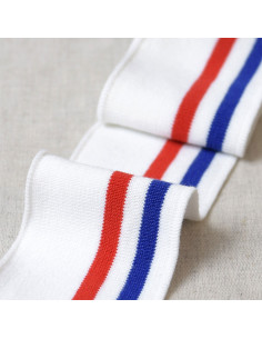 Polsini e vita a coste - Tricolore