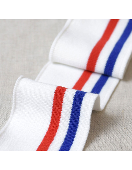 Polsini e vita a coste - Tricolore