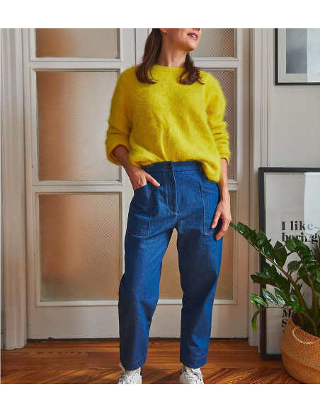 Modello di pantaloni e shorts Berlin - Ikatee