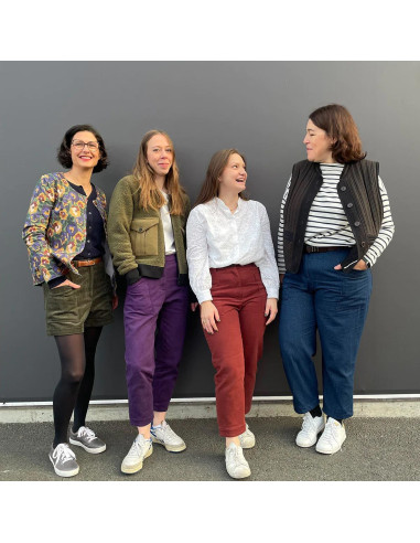 Modello di pantaloni e shorts Berlin - Ikatee
