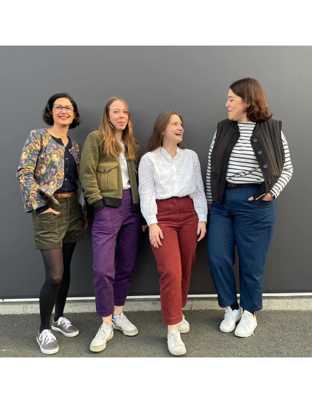 Modello di pantaloni e shorts Berlin - Ikatee