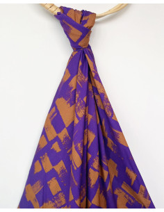 Tessuto twill di viscosa Purple rain - My Dress Made 2