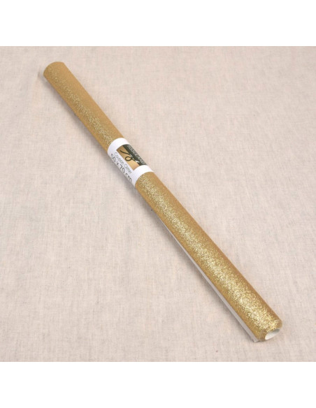 Foglio glitter 50 x 70 cm - Oro chiaro