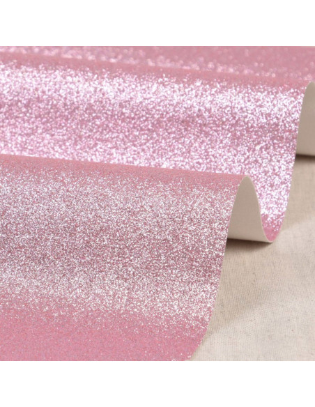 Glitter in foglio 50 x 70 cm - Rosa