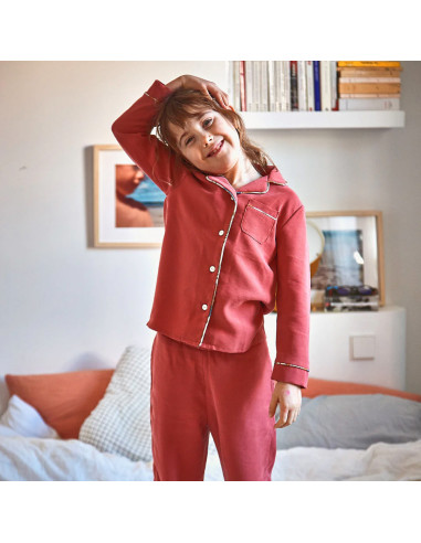 Modello di pigiama Budapest kids - Ikatee