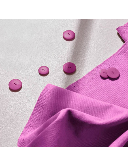 Tessuto gabardine di cotone Bubble Gum - Atelier Brunette