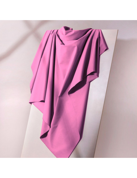Tessuto gabardine di cotone light Bubble Gum - Atelier Brunette